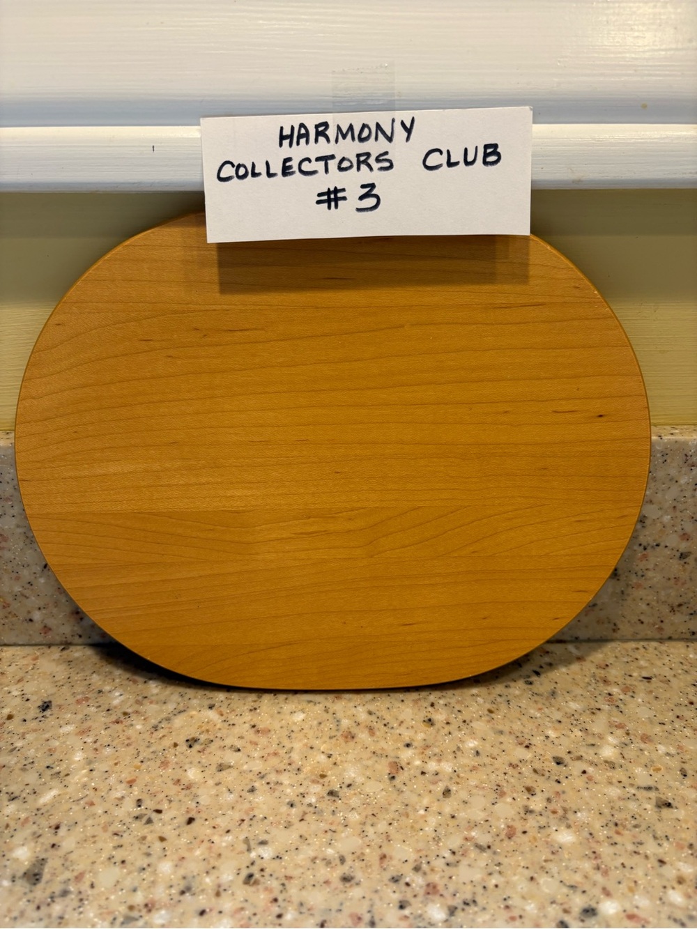 Longaberger Collectors Club Shaker Harmony Lid #3 **LID ONLY**
